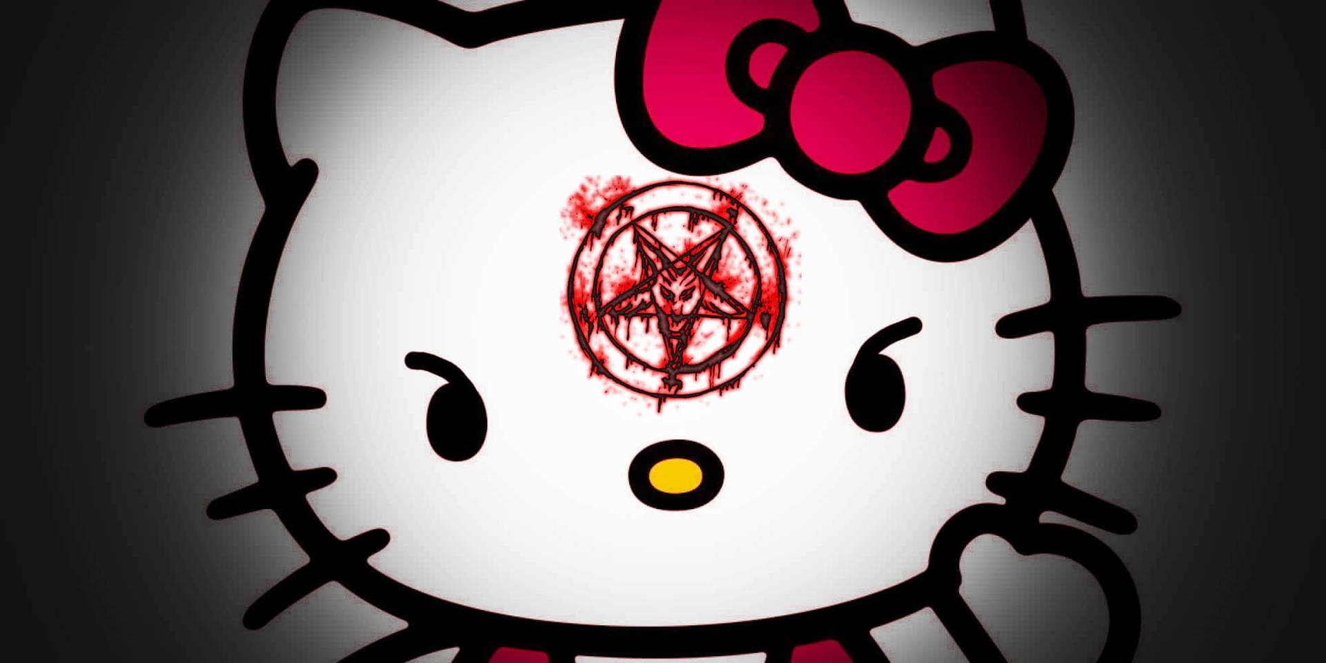 2000X1000 Hello Kitty Halloween Wallpaper and Background