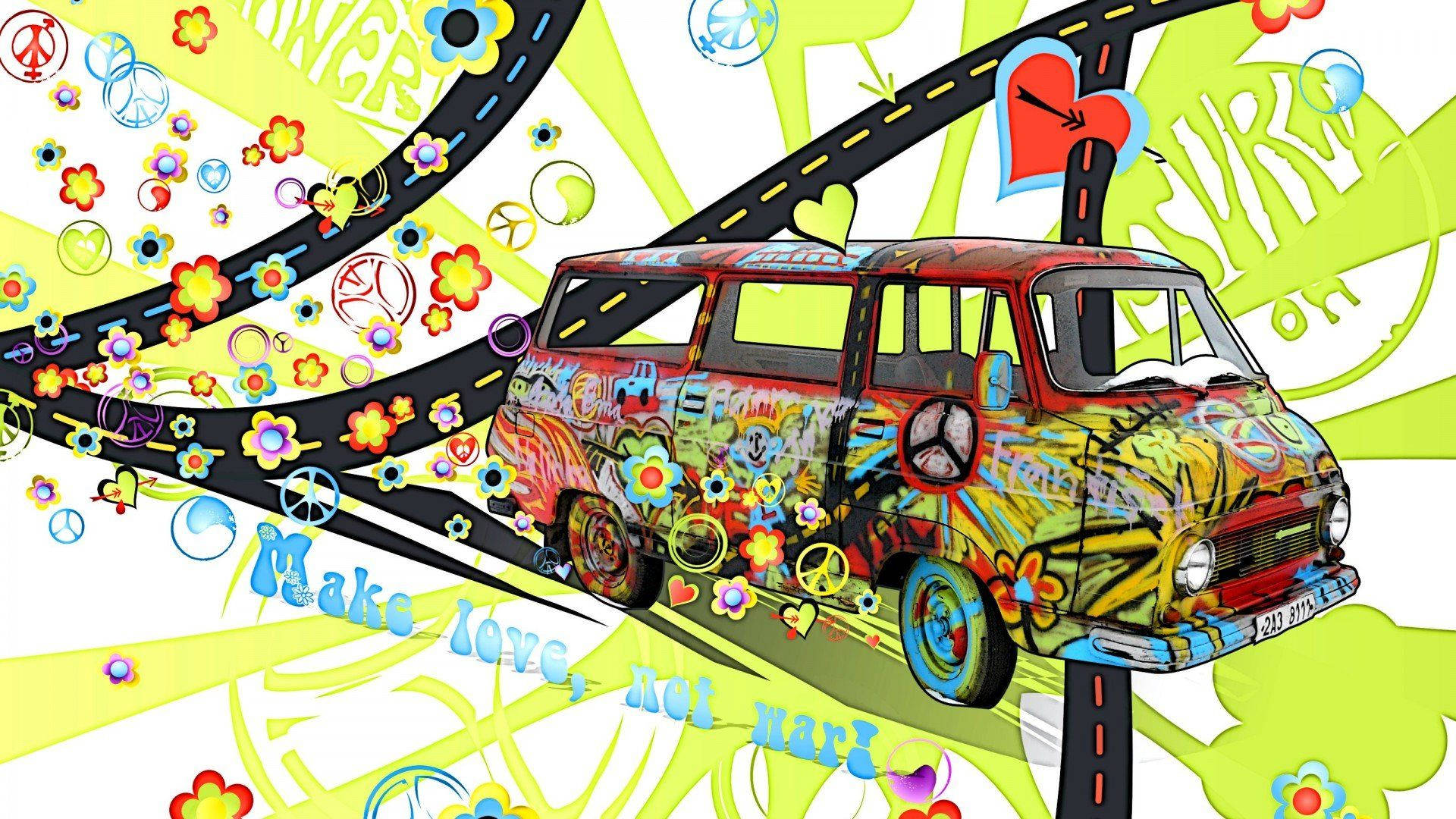 Hippie 1920X1080 Wallpaper and Background Image