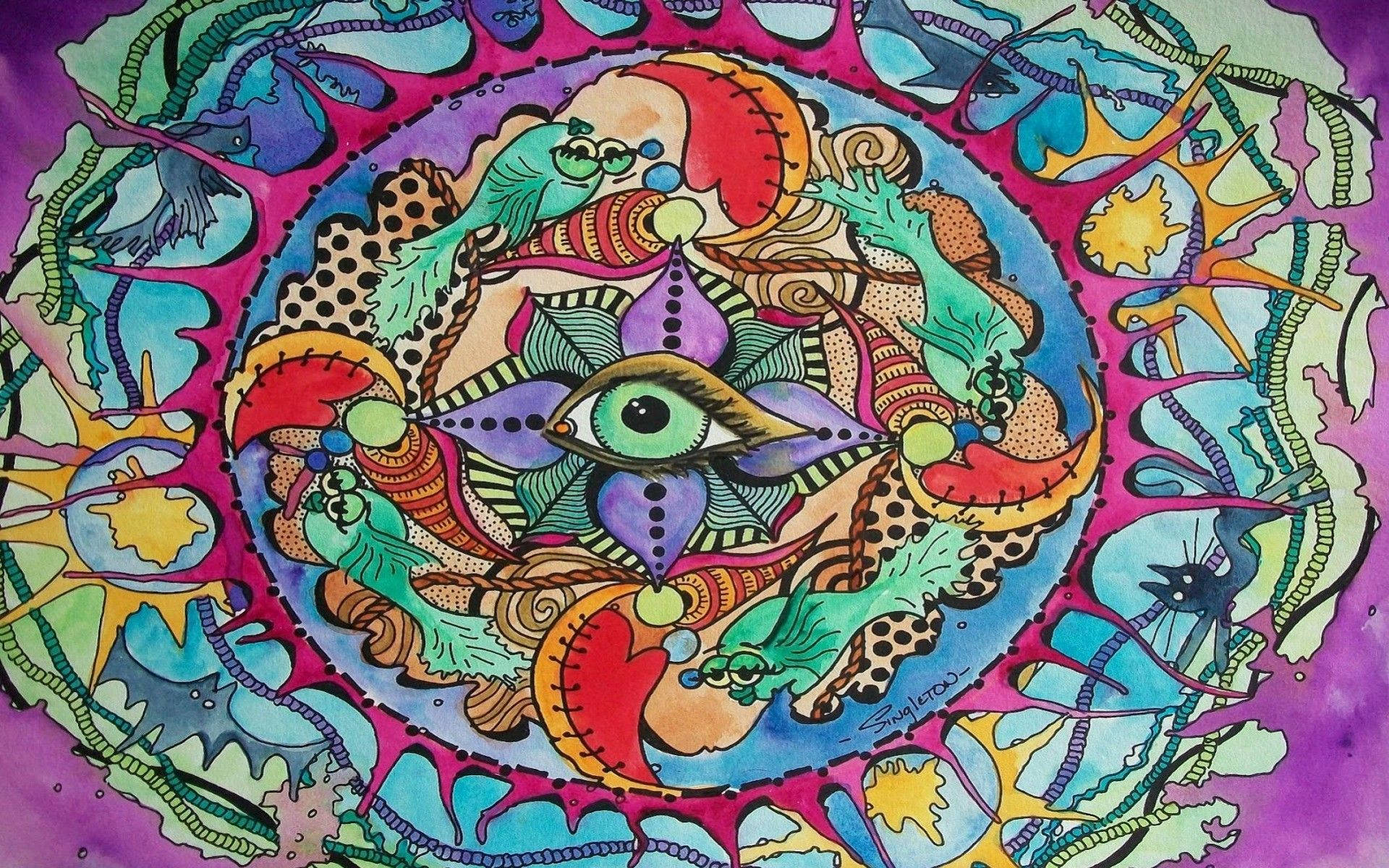 1920X1200 Hippie Wallpaper and Background