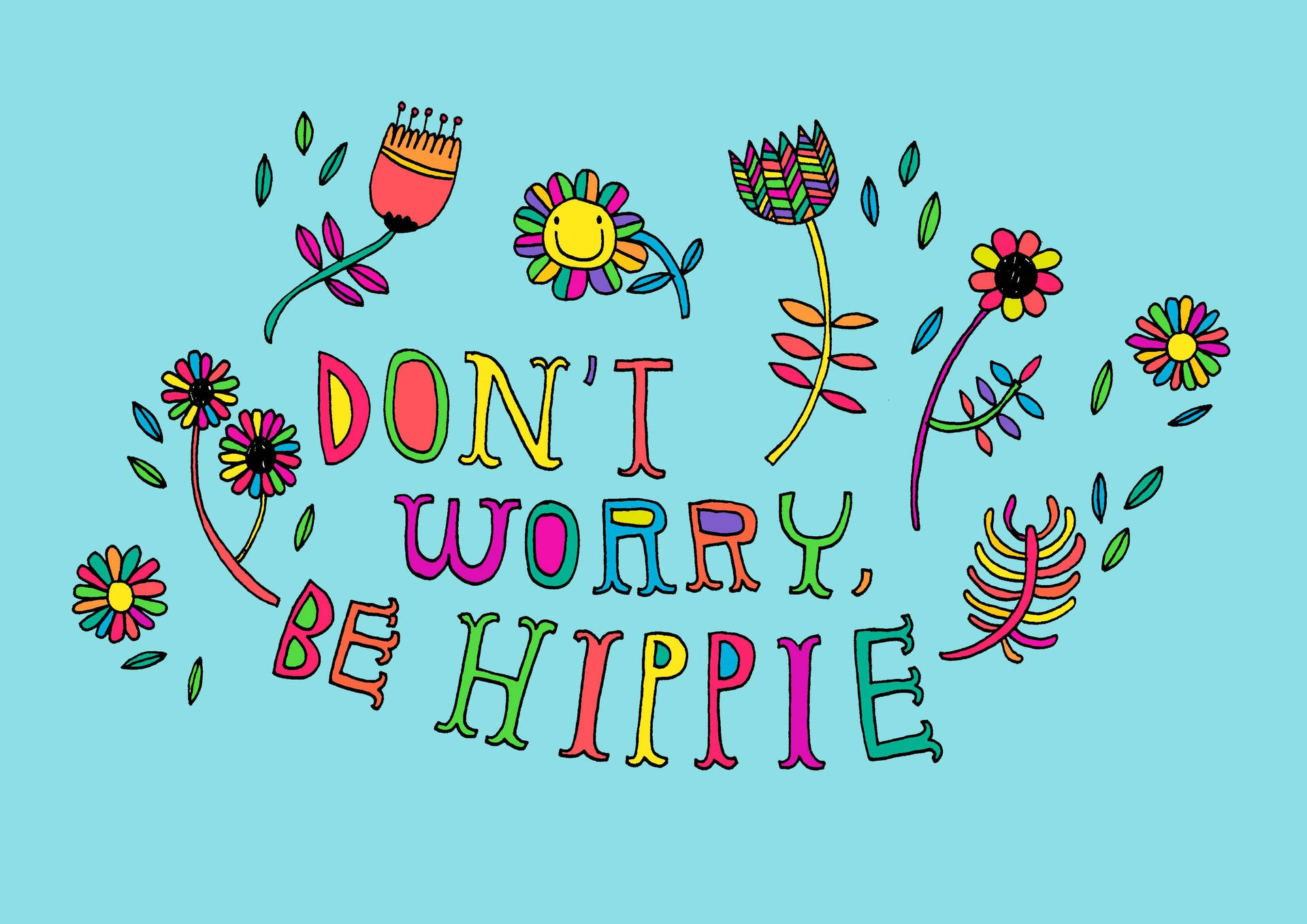 3720X2631 Hippie Wallpaper and Background