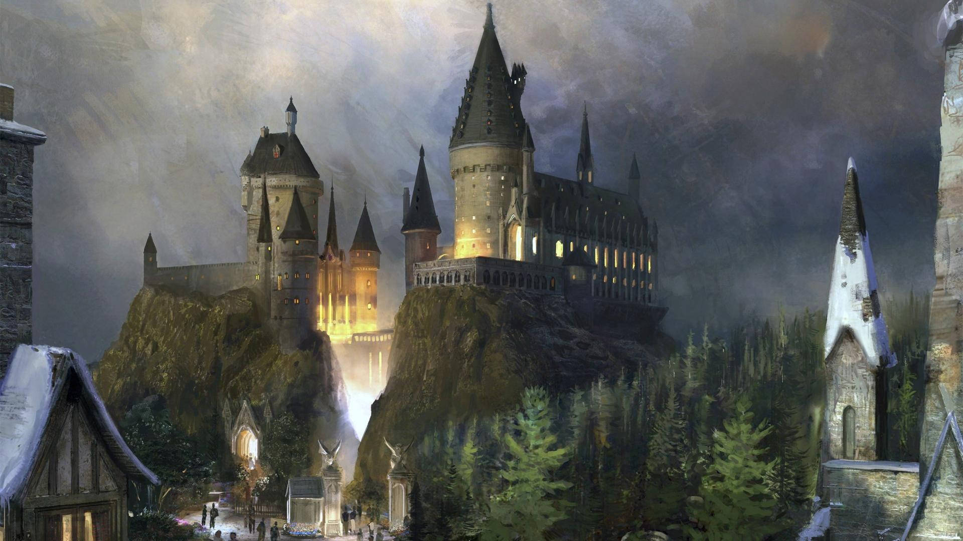 Hogwarts 1920X1080 Wallpaper and Background Image