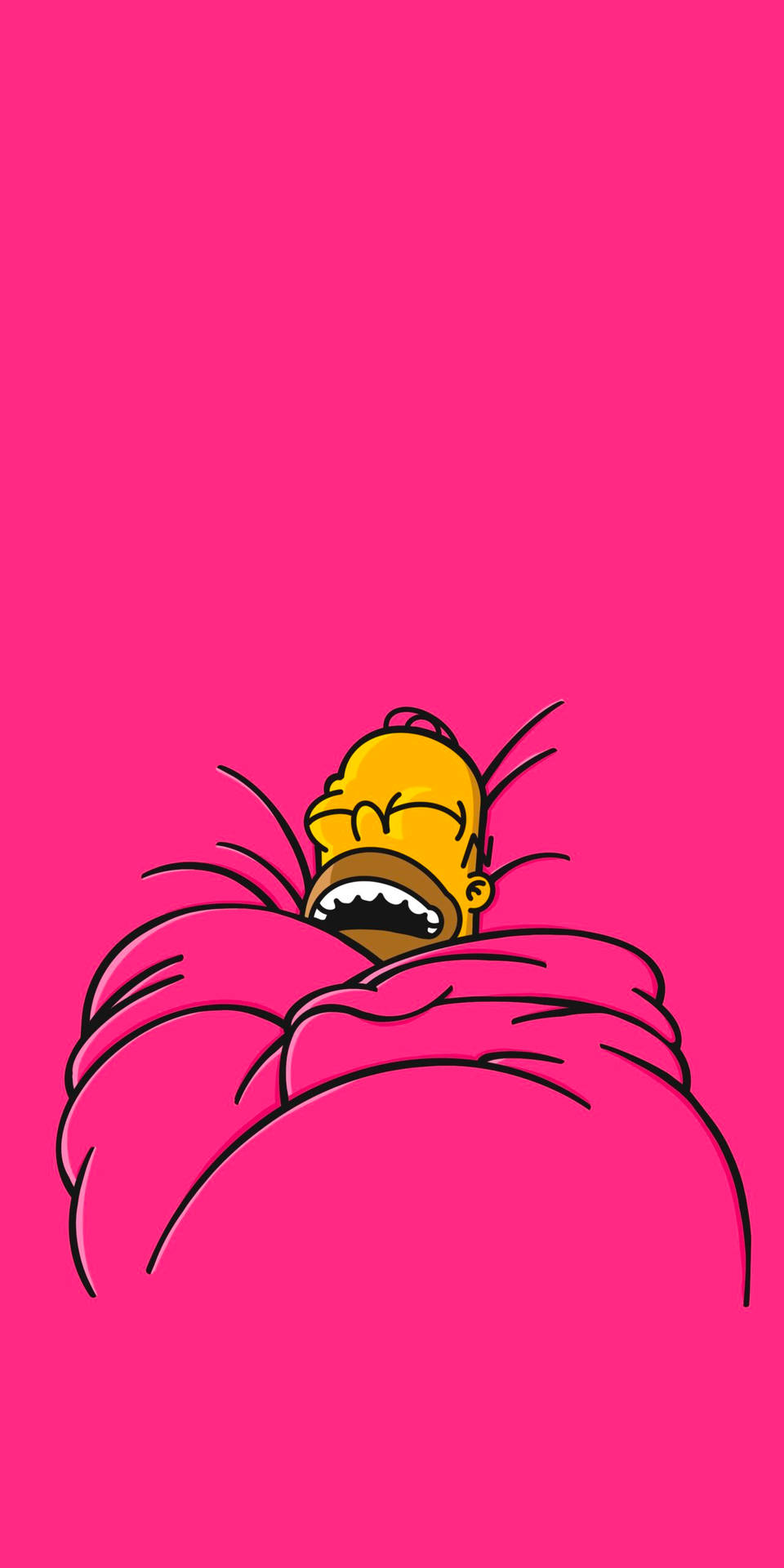 Homer Simpson 1280X2560 Wallpaper and Background Image