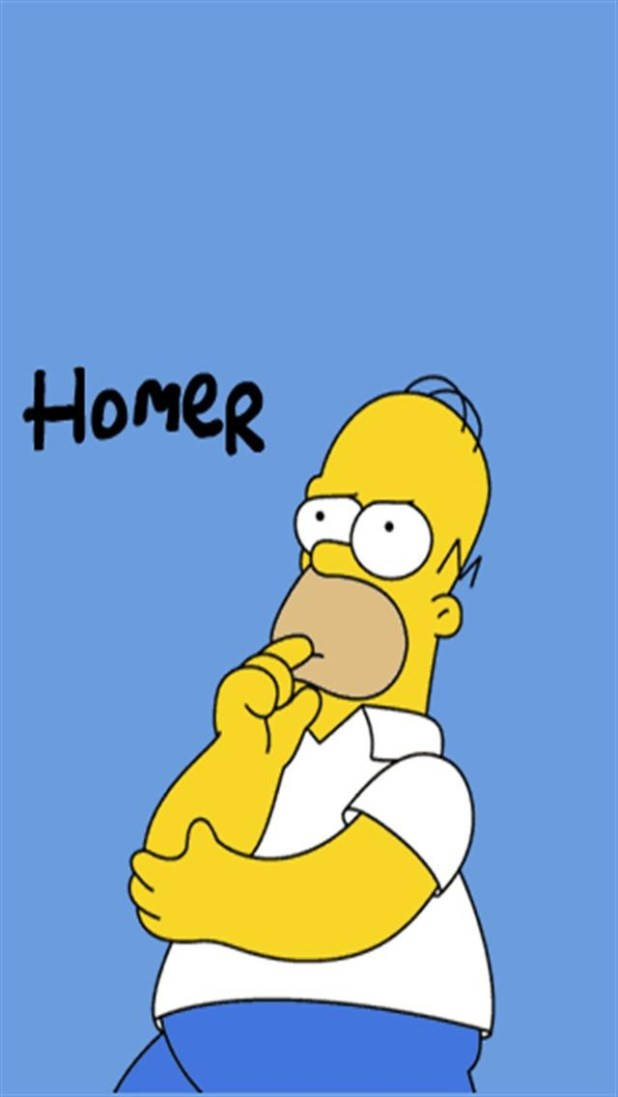 618X1097 Homer Simpson Wallpaper and Background