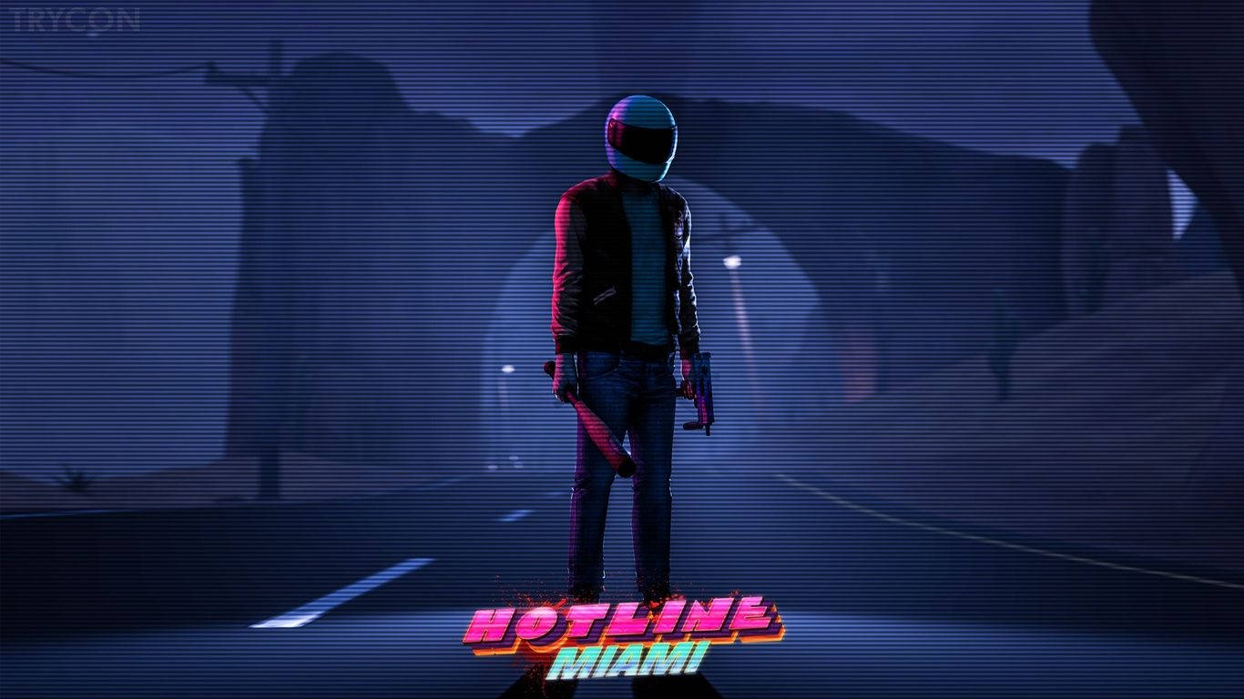 1366X768 Hotline Miami Wallpaper and Background