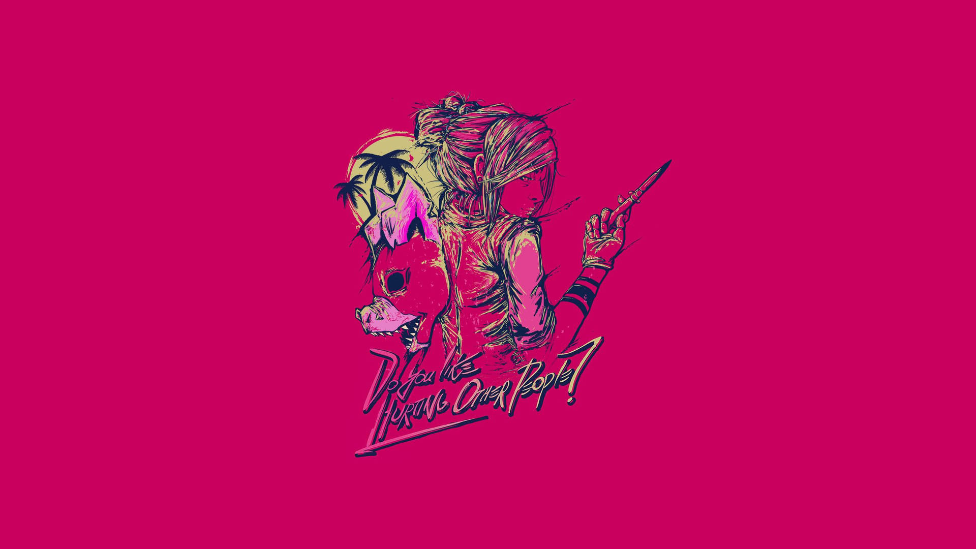 Hotline Miami 2560X1440 Wallpaper and Background Image