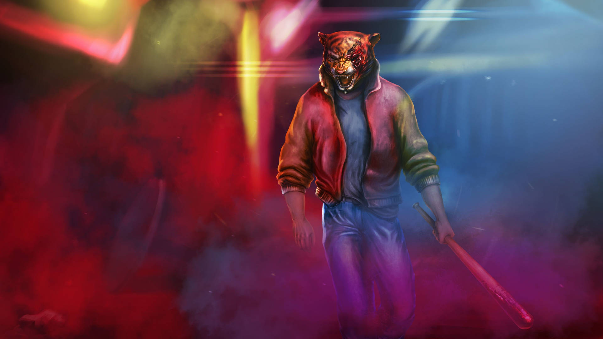 3344X1882 Hotline Miami Wallpaper and Background