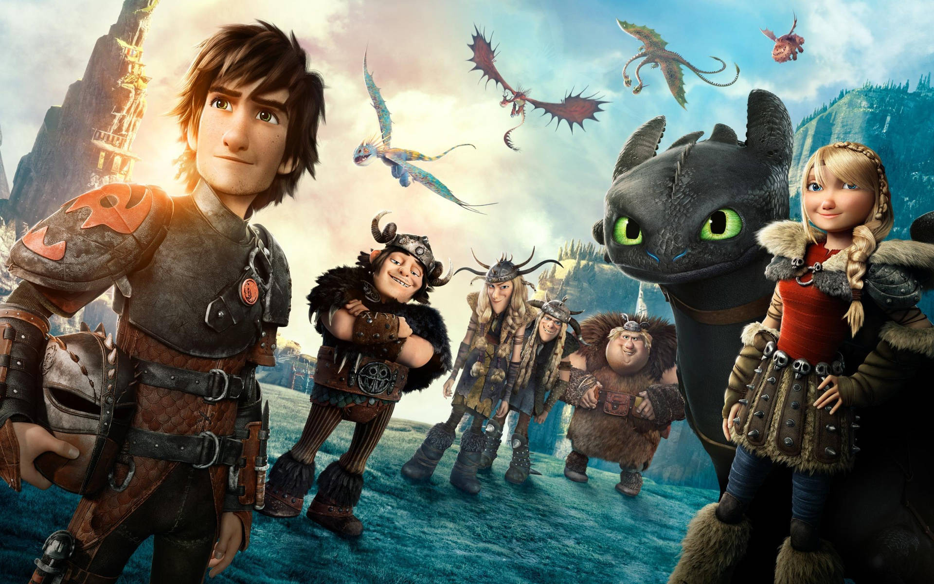 How To Train Your Dragon 2560X1600 Wallpaper and Background Image