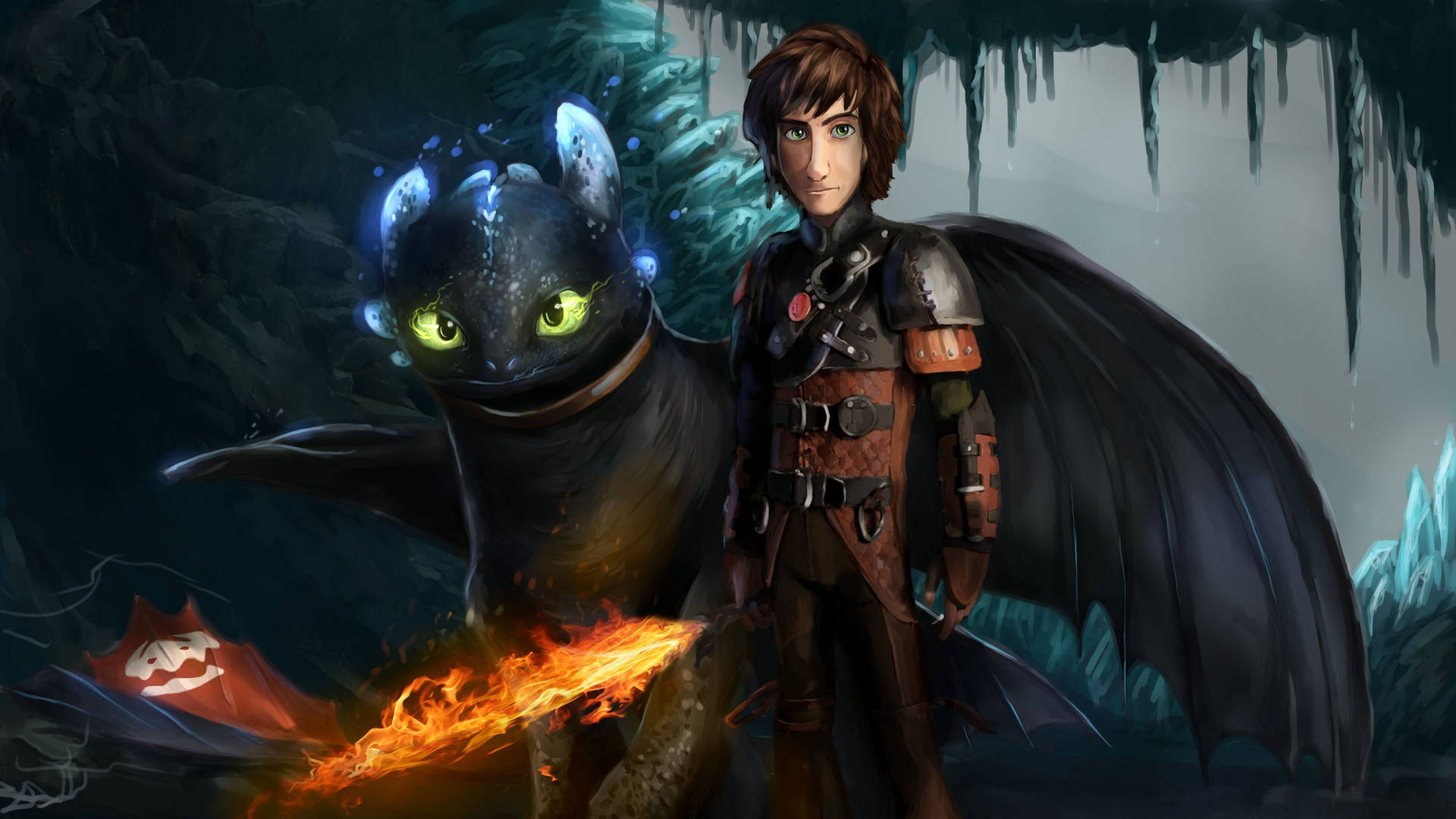 How To Train Your Dragon 3600X2025 Wallpaper and Background Image
