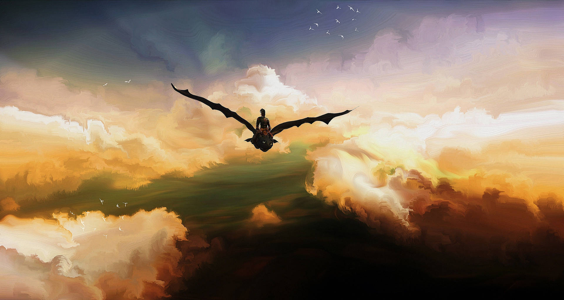 How To Train Your Dragon 4800X2558 Wallpaper and Background Image