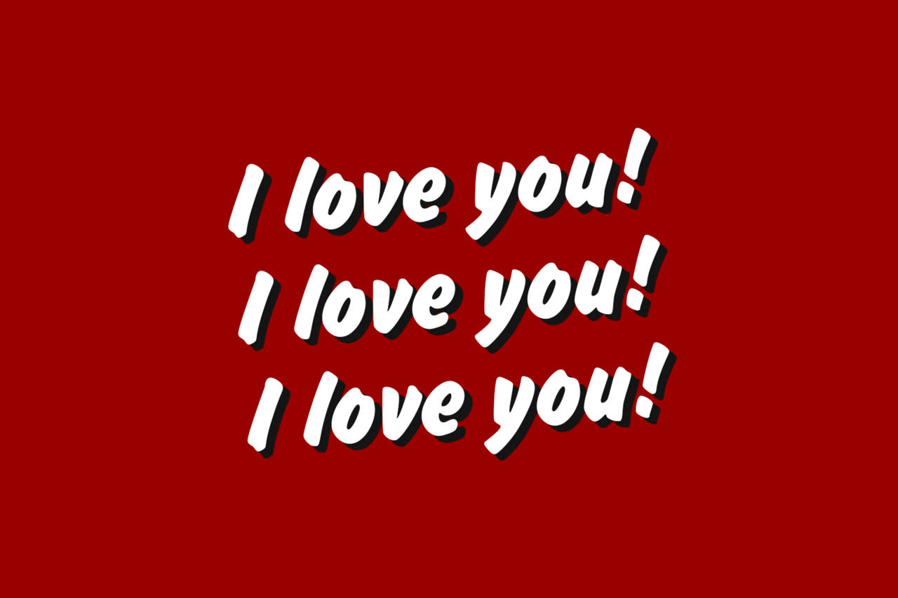 1280X853 I Love You Wallpaper and Background