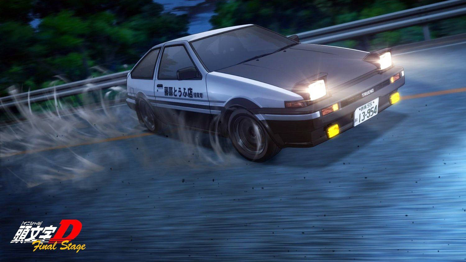 1500X844 Initial D Wallpaper and Background