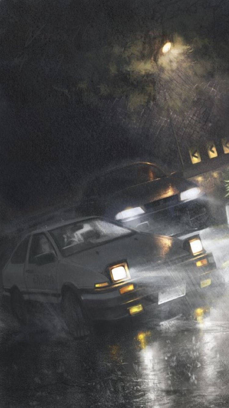 750X1334 Initial D Wallpaper and Background