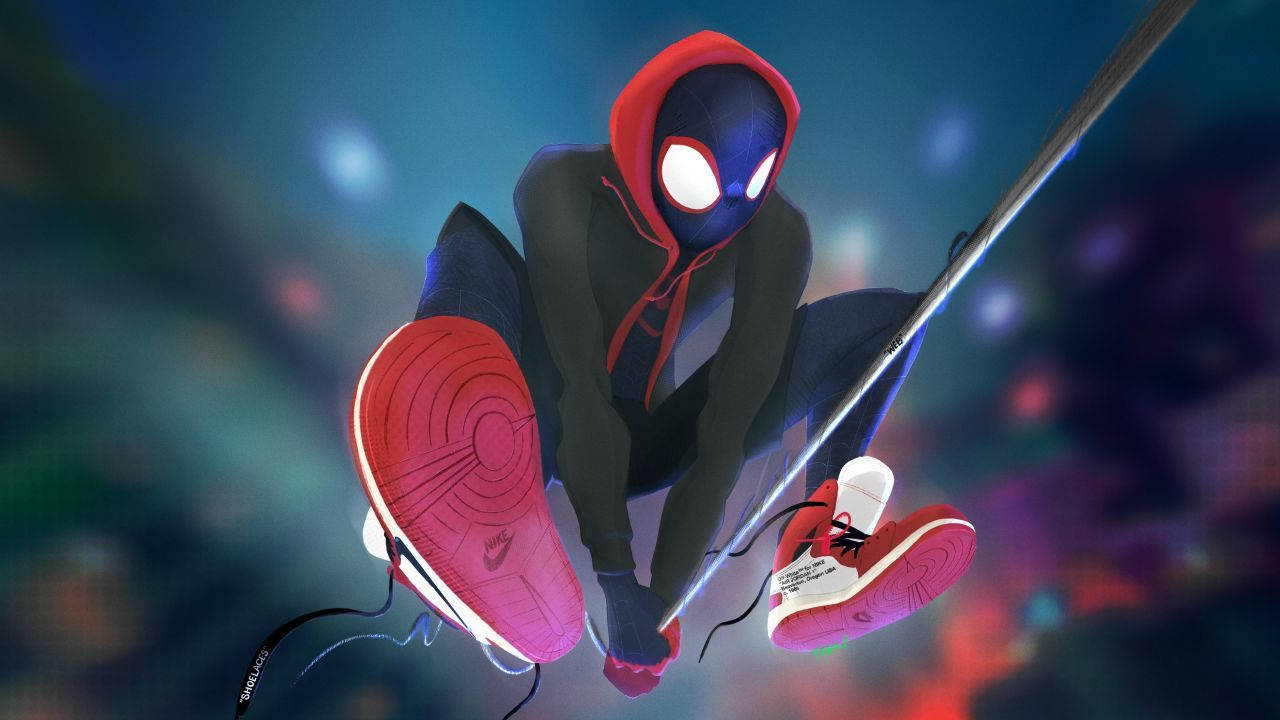 Into The Spider Verse 1280X720 Wallpaper and Background Image