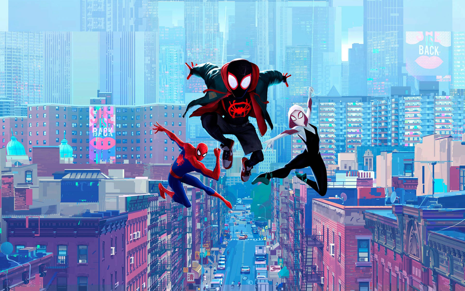 2560X1600 Into The Spider Verse Wallpaper and Background