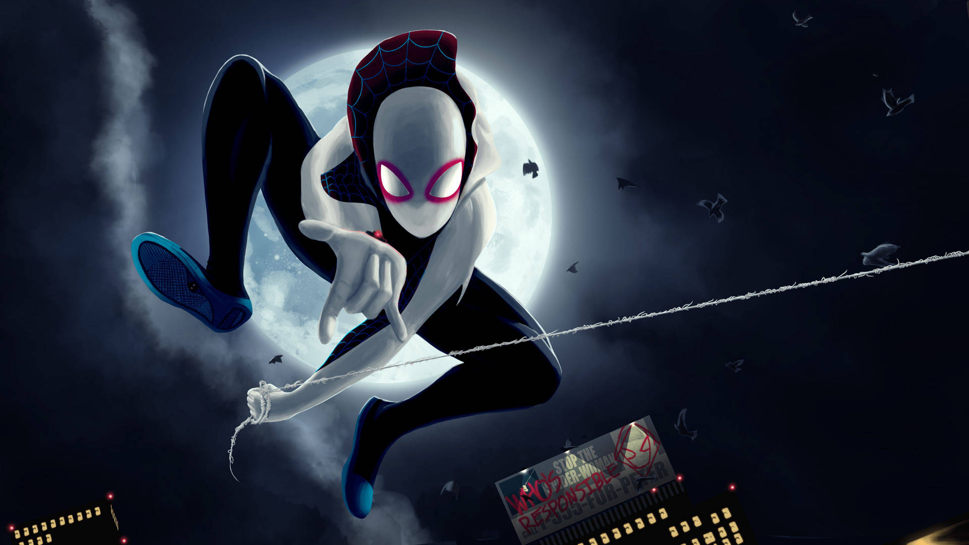 Into The Spider Verse 3840X2160 Wallpaper and Background Image