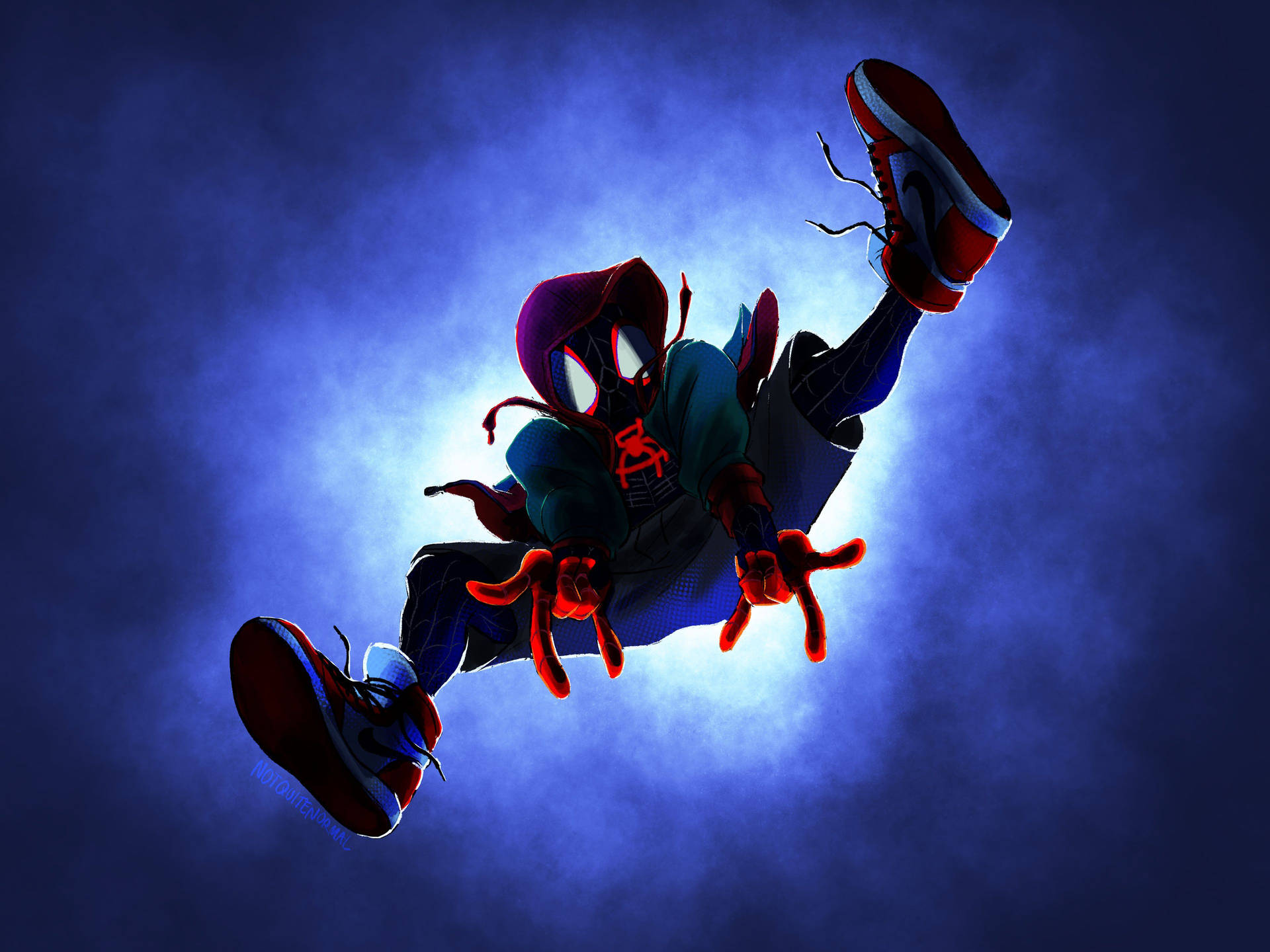 Into The Spider Verse 3840X2879 Wallpaper and Background Image