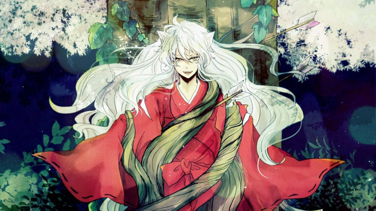 1244X700 Inuyasha Wallpaper and Background