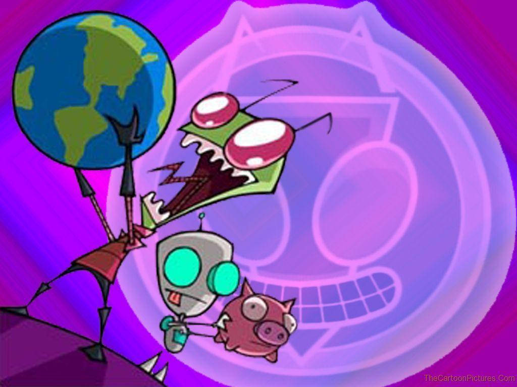 Invader Zim 1024X768 Wallpaper and Background Image