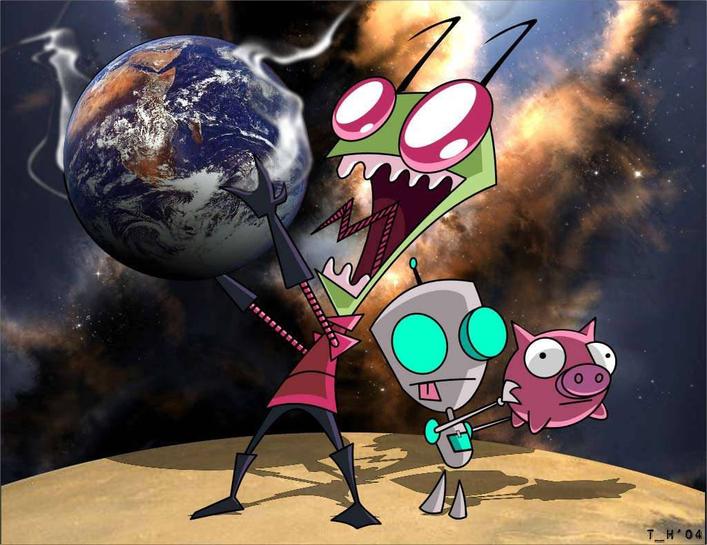 Invader Zim 1024X790 Wallpaper and Background Image