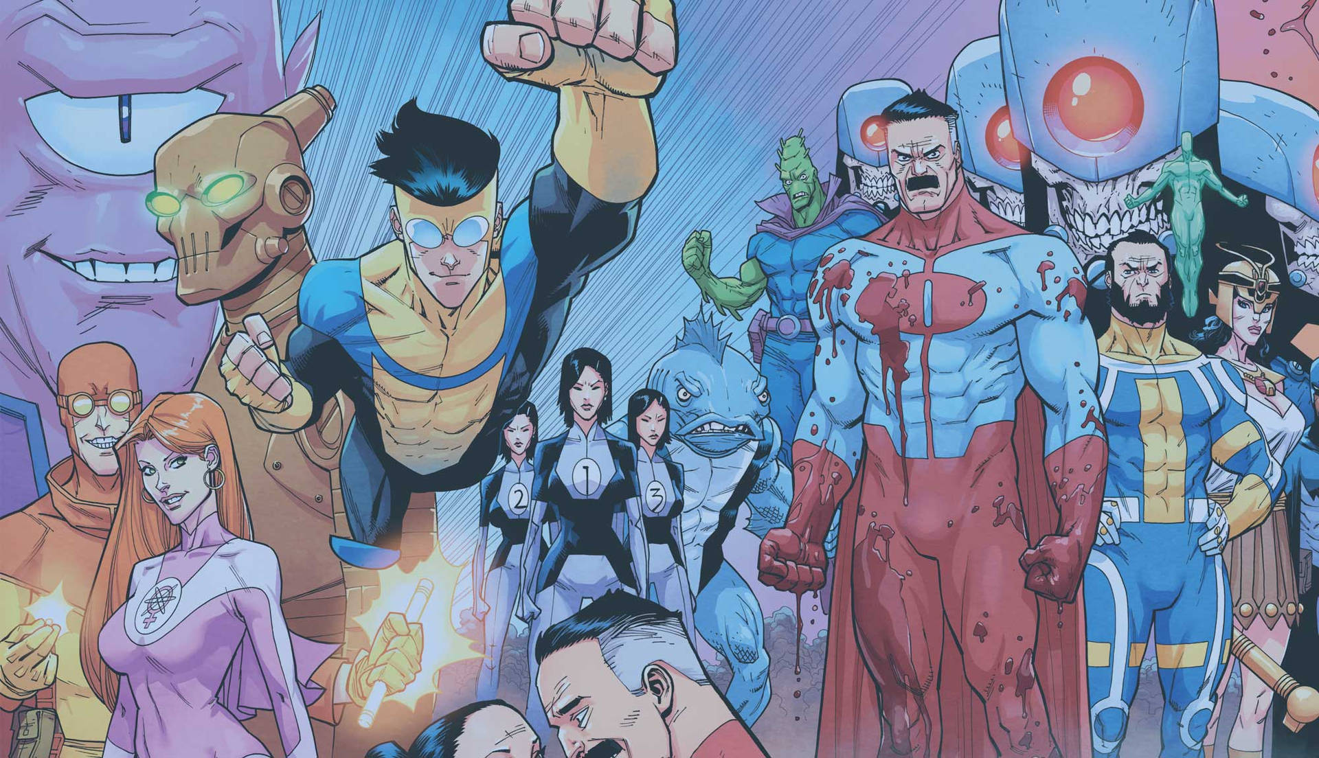 2000X1150 Invincible Wallpaper and Background