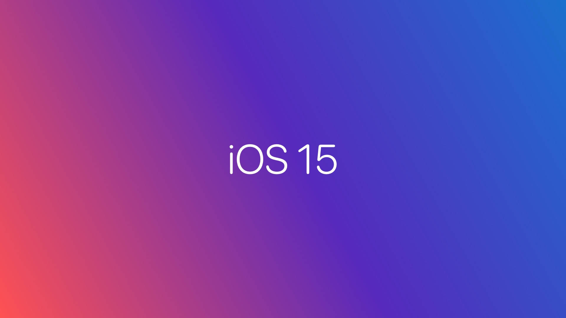 Ios 15 1920X1080 Wallpaper and Background Image