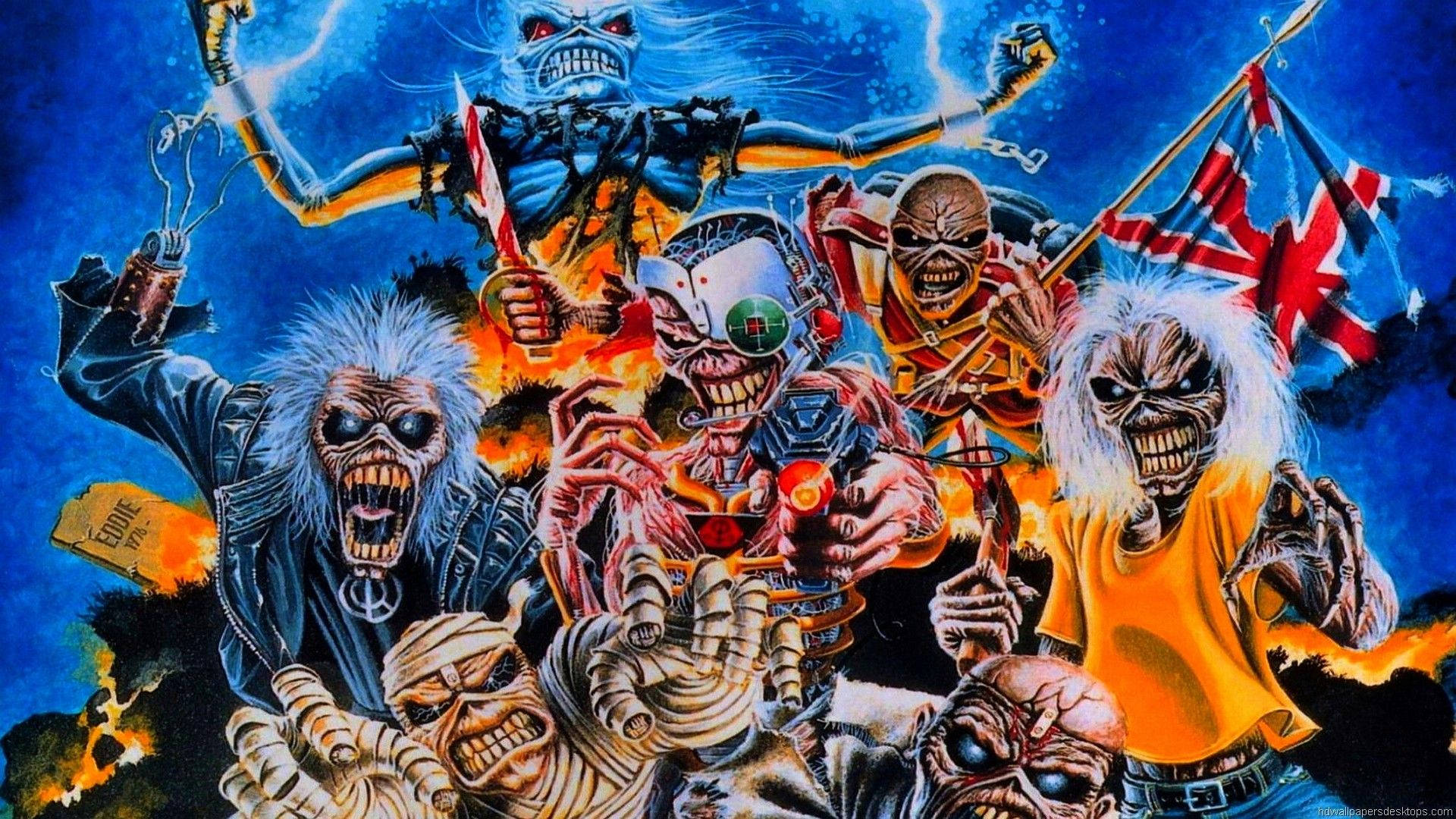 1920X1080 Iron Maiden Wallpaper and Background