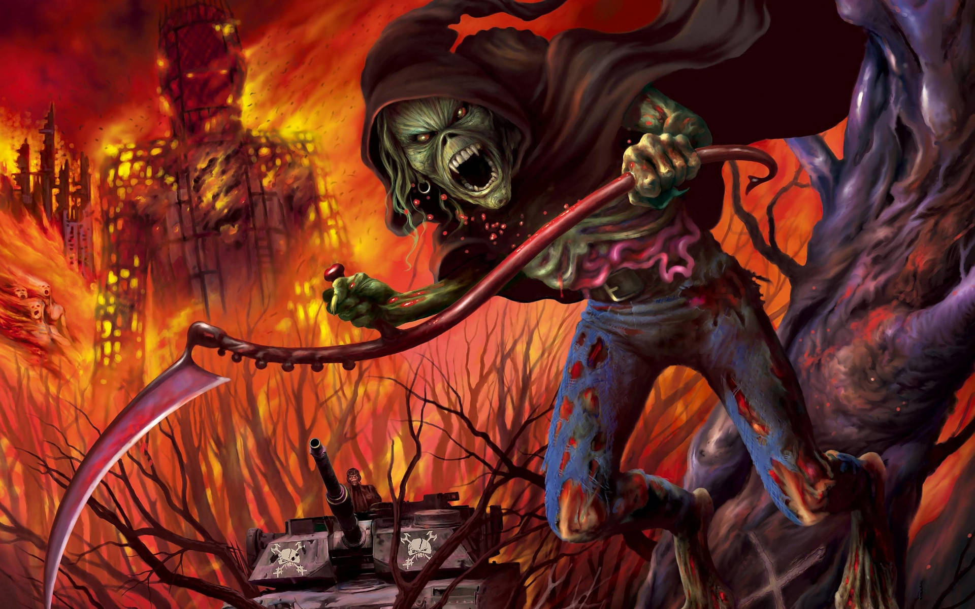 3400X2125 Iron Maiden Wallpaper and Background
