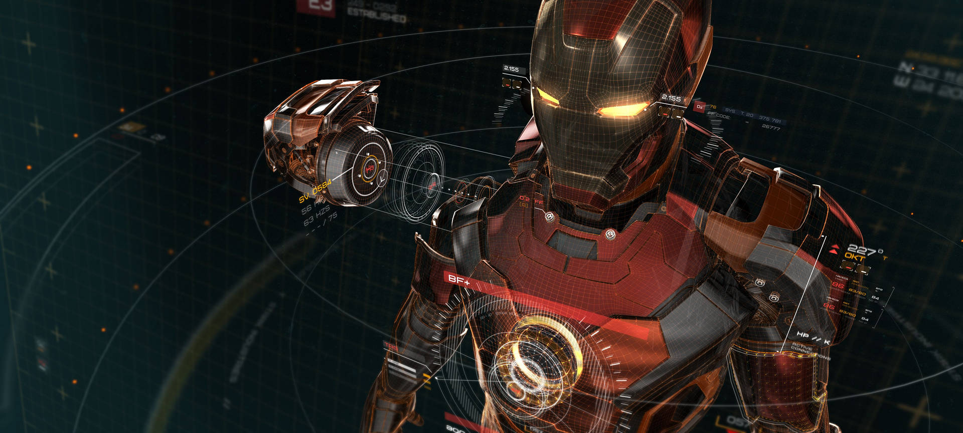 Iron Man 4800X2160 Wallpaper and Background Image