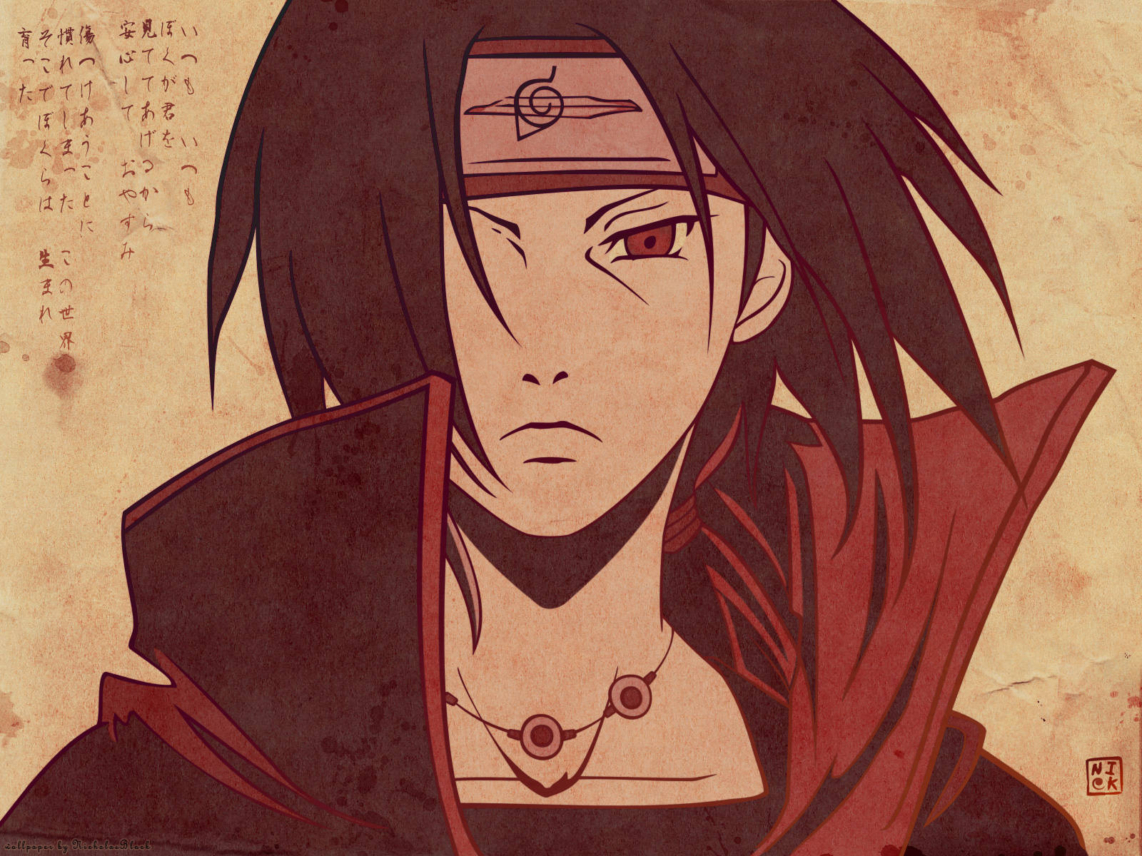 1600X1200 Itachi Wallpaper and Background