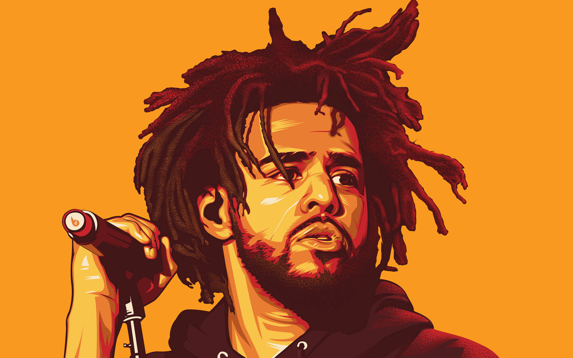 J Cole 2880X1800 wallpaper