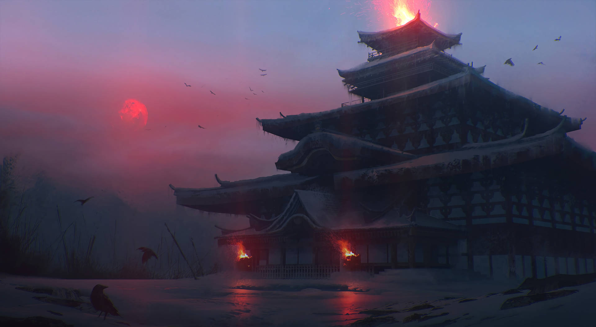 6800X3732 Japanese Wallpaper and Background