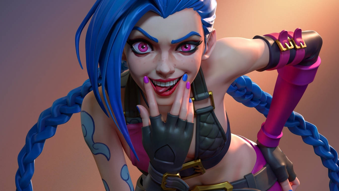 1366X768 Jinx Wallpaper and Background