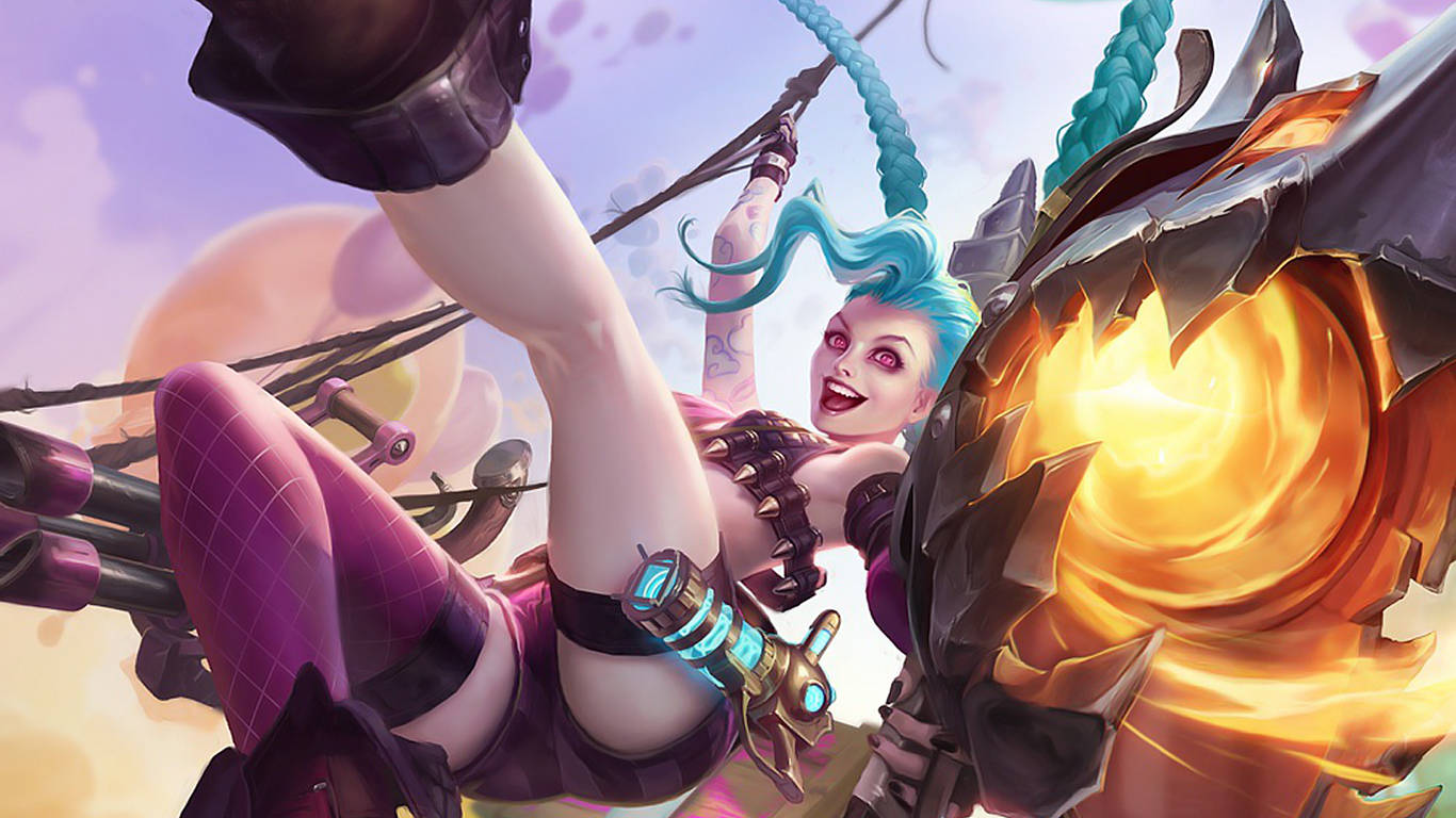 Jinx 1366X768 Wallpaper and Background Image