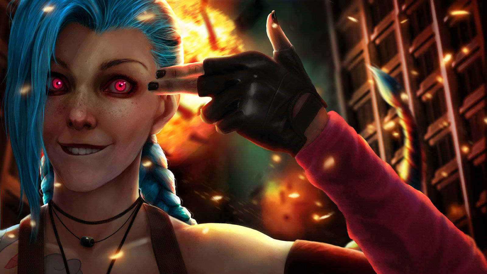 Jinx 1600X900 Wallpaper and Background Image