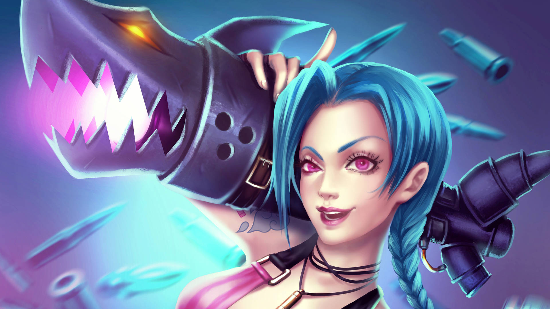 Jinx 3508X1974 Wallpaper and Background Image