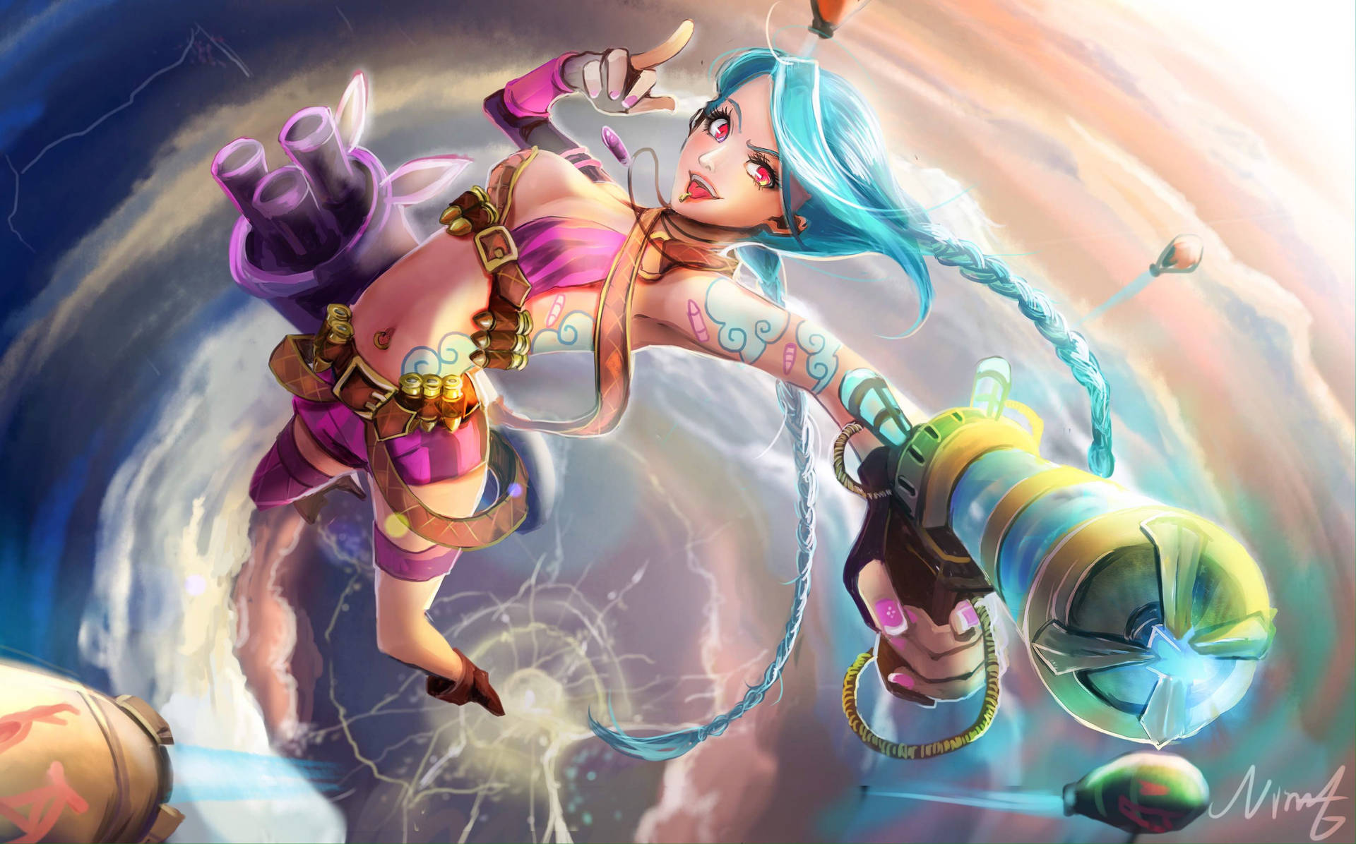 Jinx 3584X2233 Wallpaper and Background Image