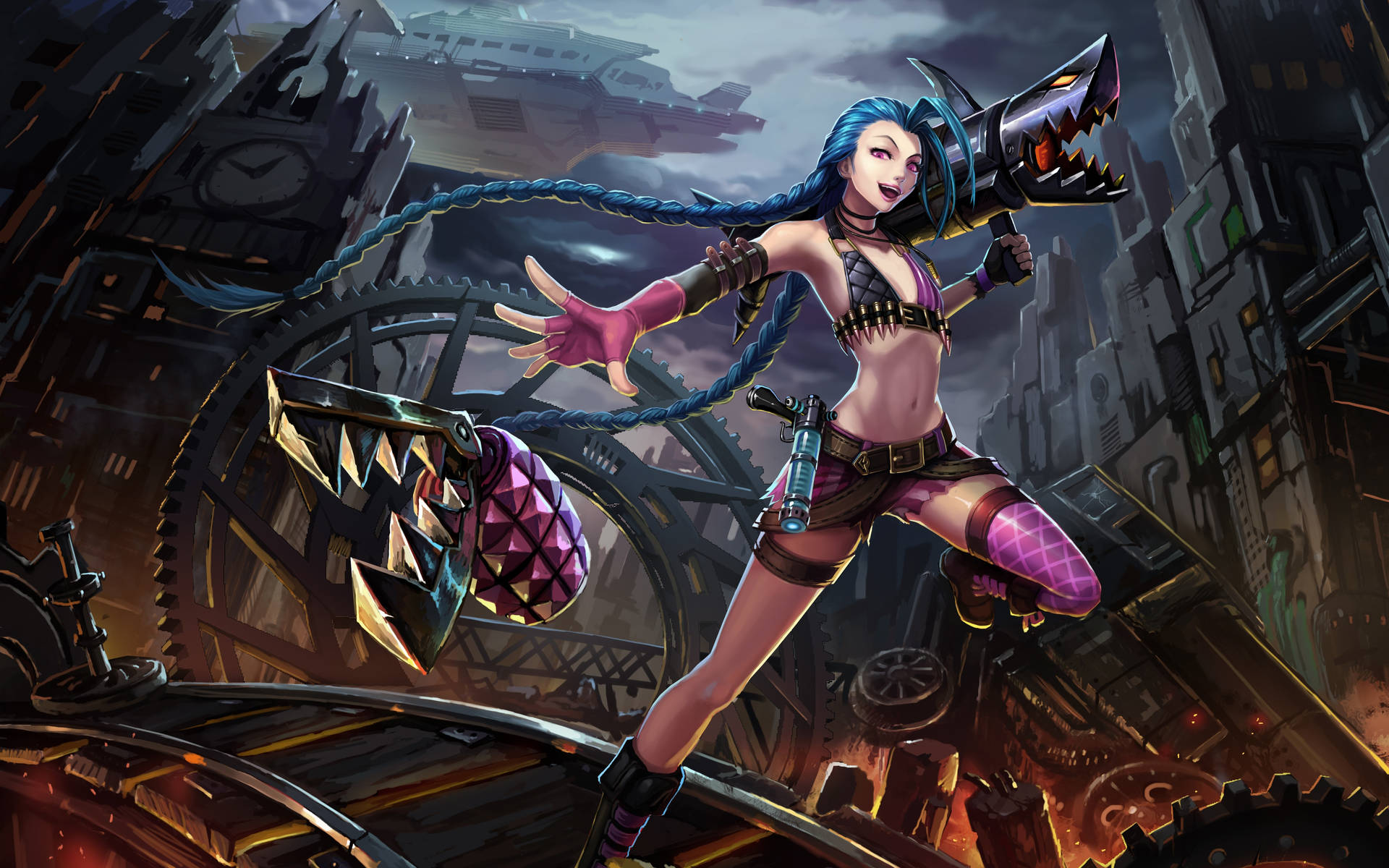 4096X2560 Jinx Wallpaper and Background