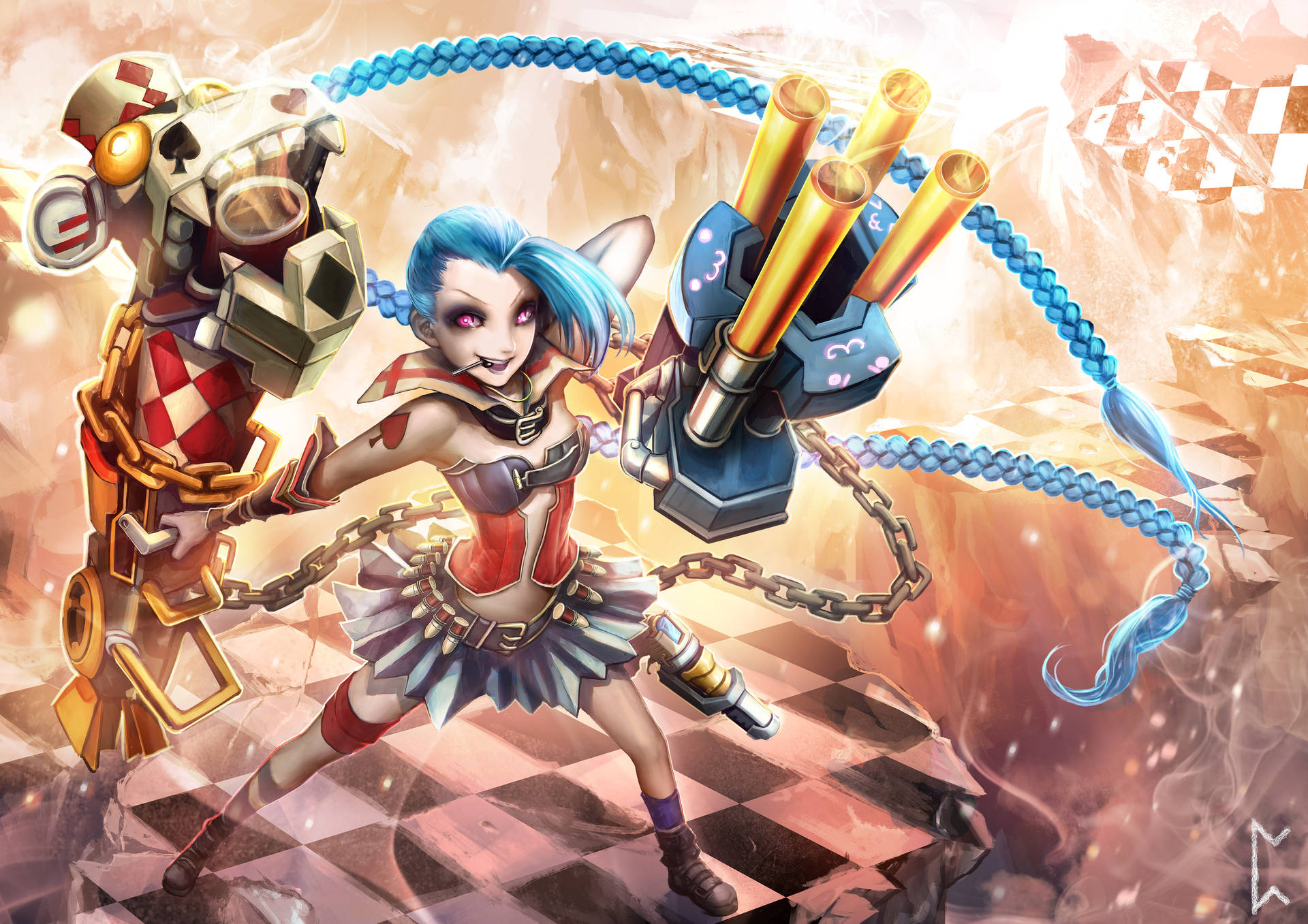4500X3181 Jinx Wallpaper and Background