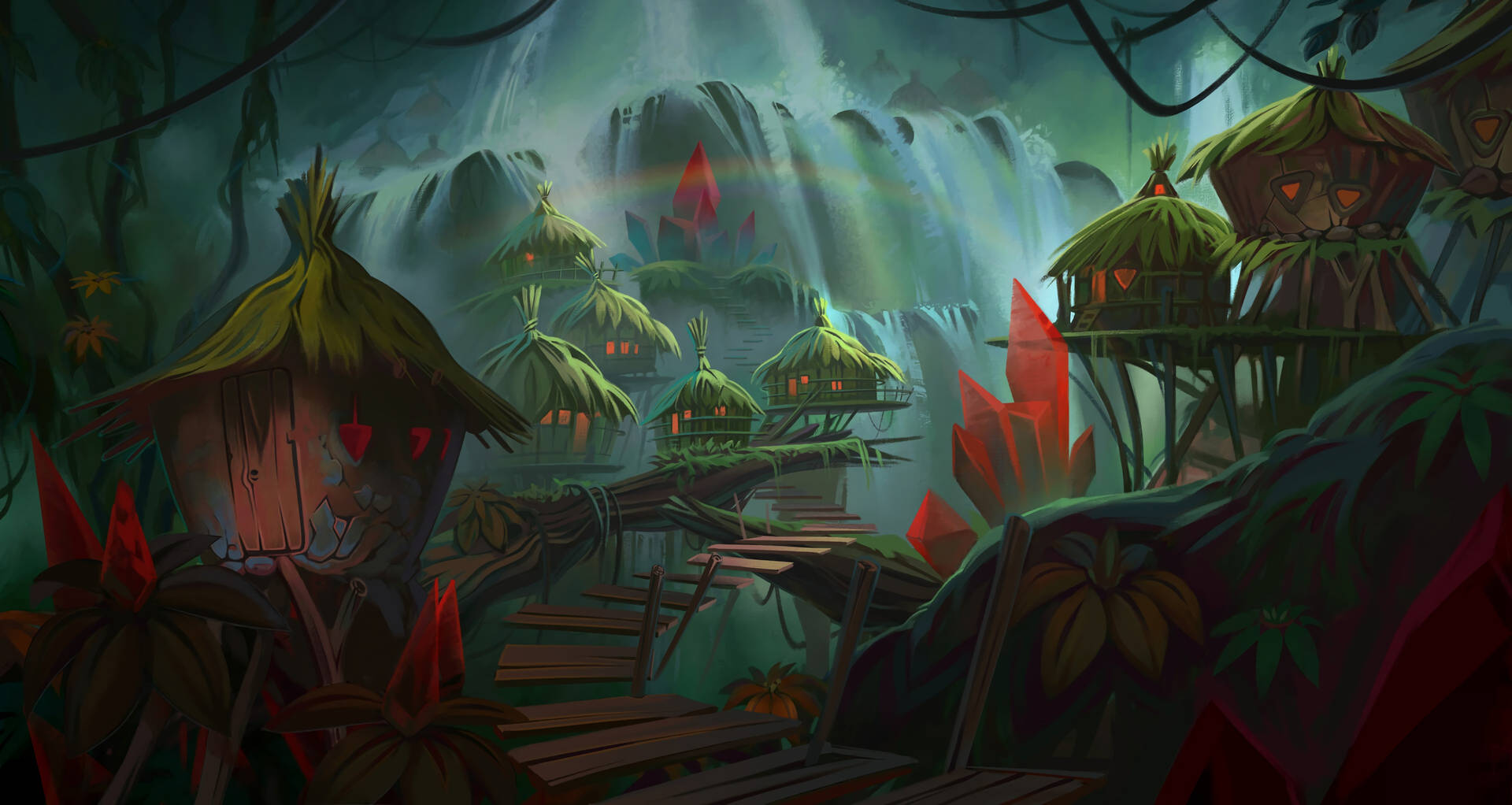 3840X2044 Jungle Wallpaper and Background