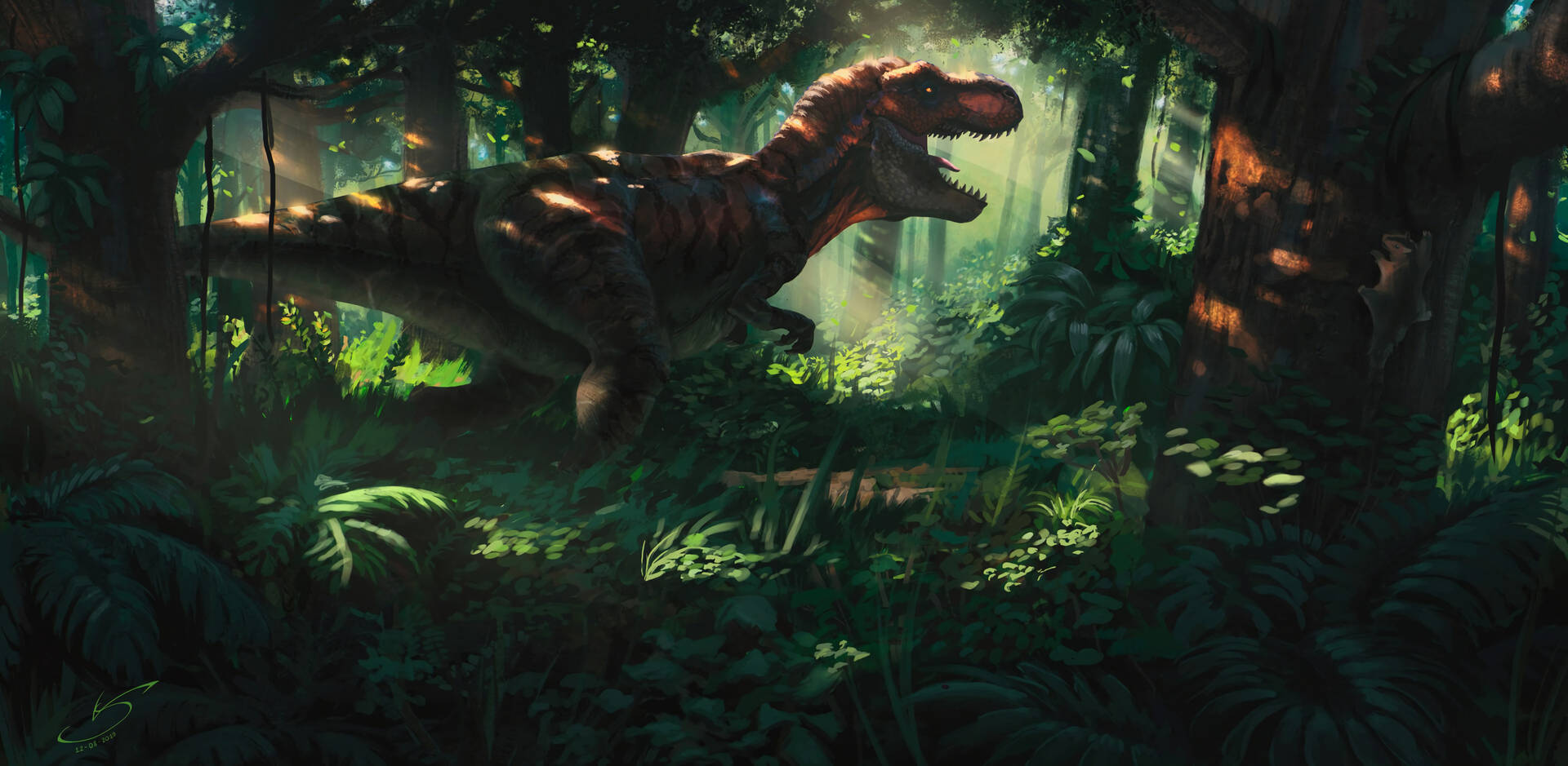 Jungle 7680X3756 Wallpaper and Background Image