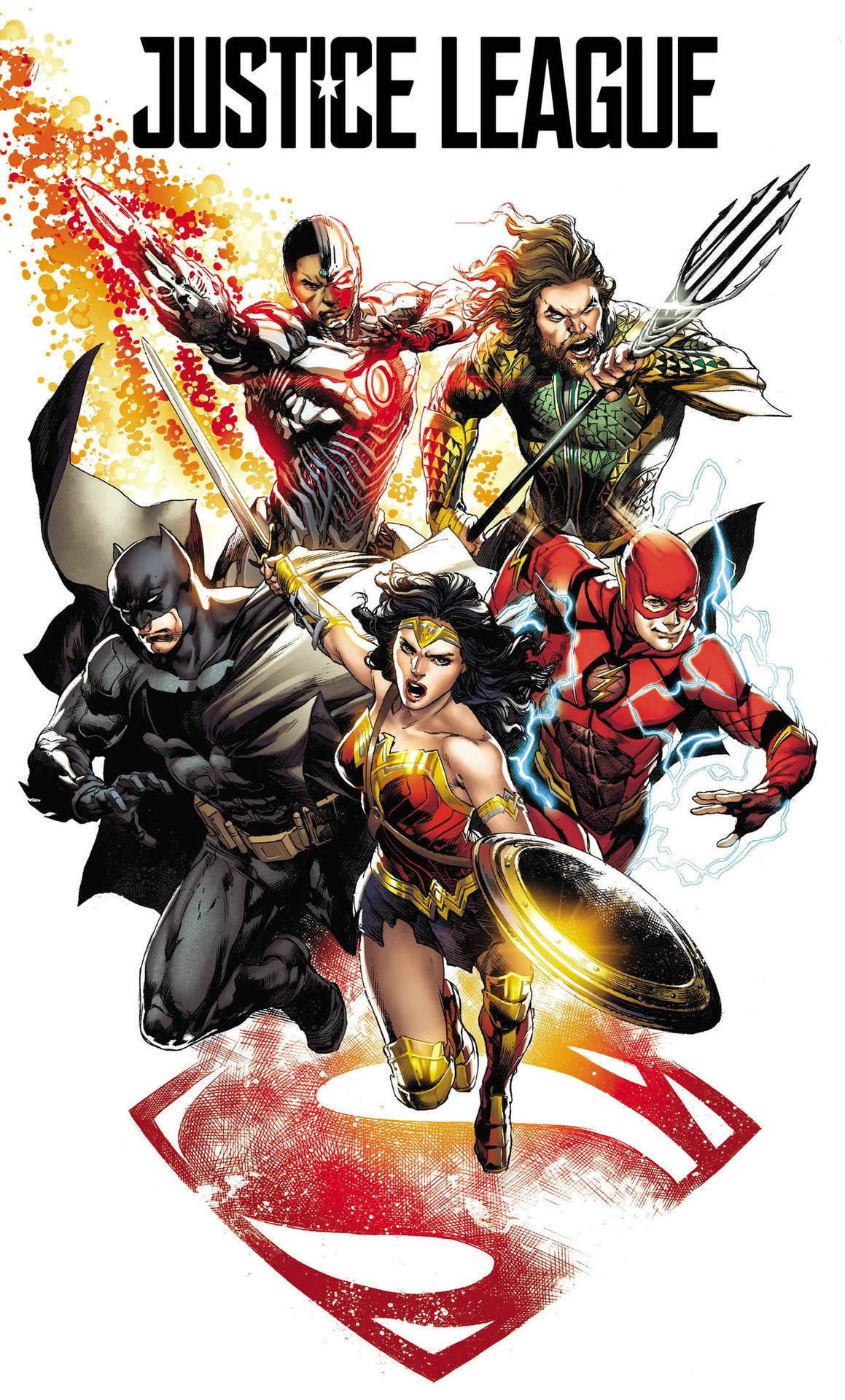 Justice League 1280X2120 Wallpaper and Background Image