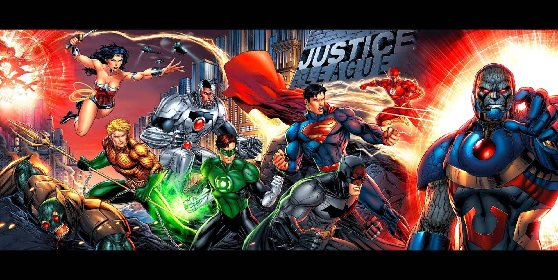 Justice League 1995X1000 Wallpaper and Background Image