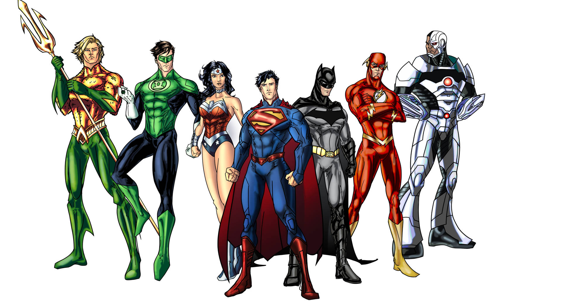 Justice League 7636X4200 Wallpaper and Background Image