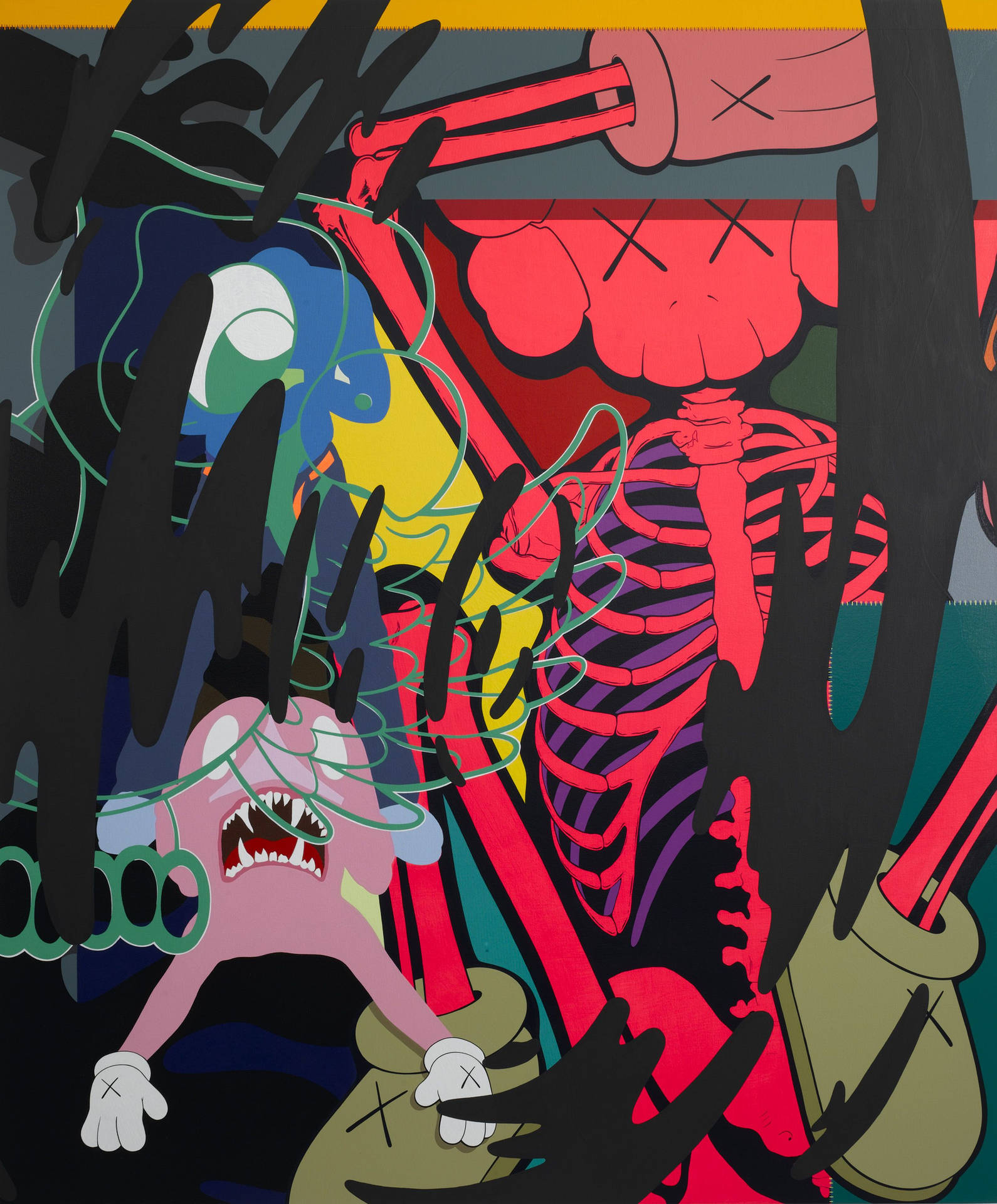 Kaws 2485X3000 Wallpaper and Background Image