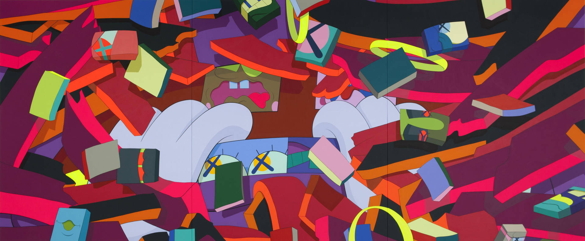 5052X2082 Kaws Wallpaper and Background