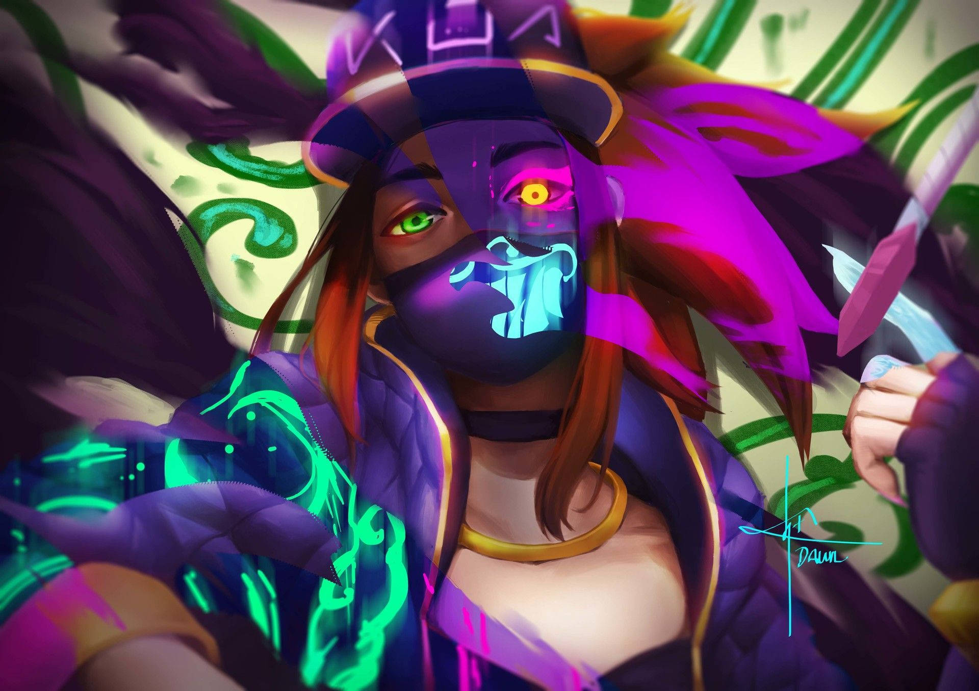 Kda 1920X1355 Wallpaper and Background Image