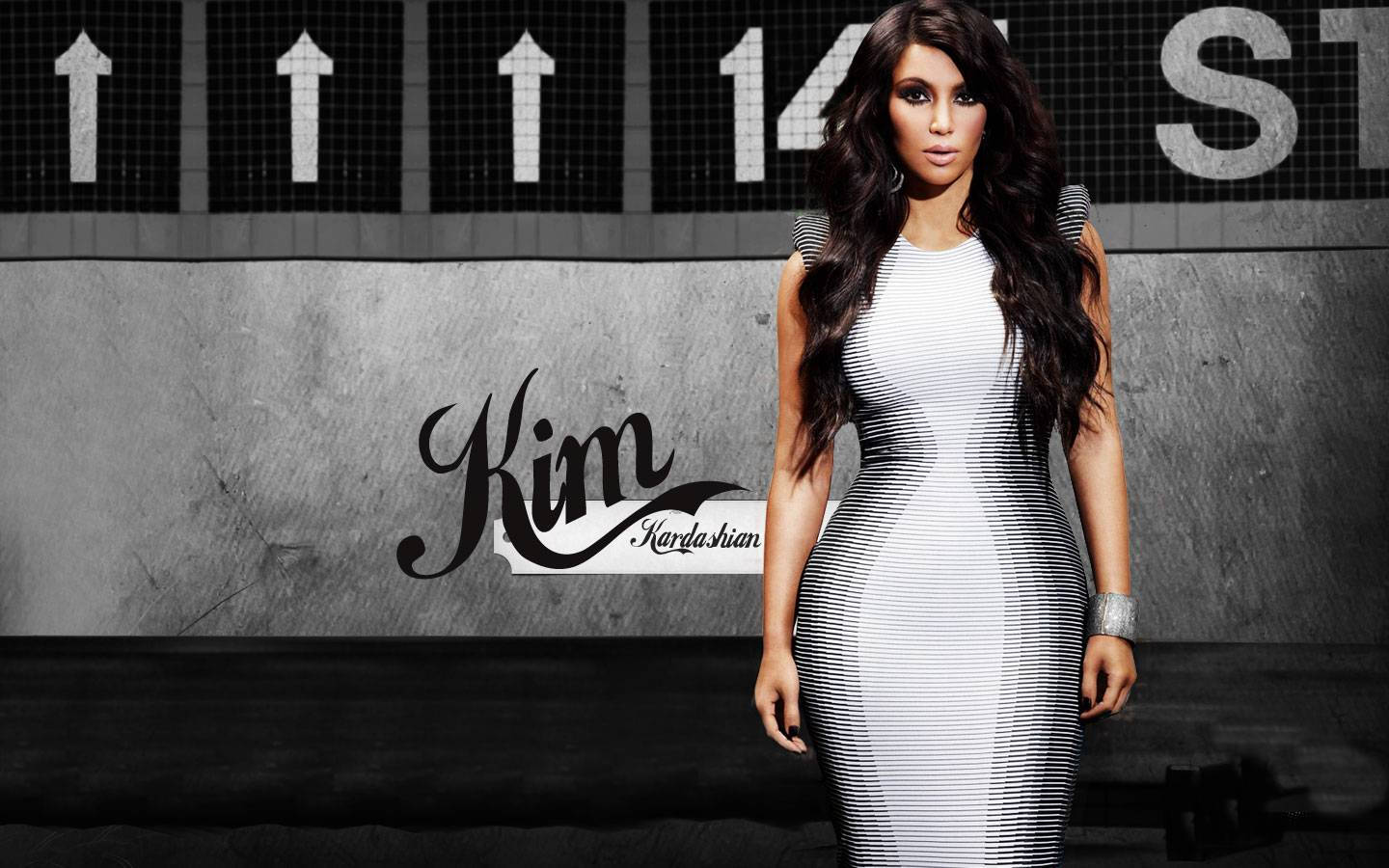 Kim Kardashian 1440X900 Wallpaper and Background Image