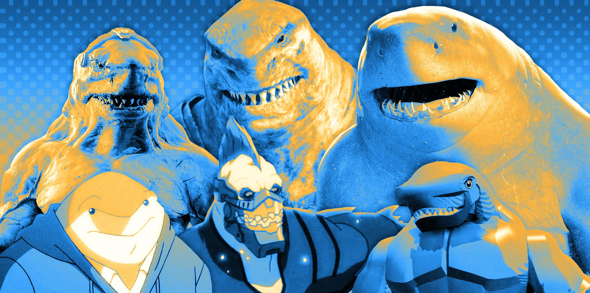 King Shark 2000X995 Wallpaper and Background Image