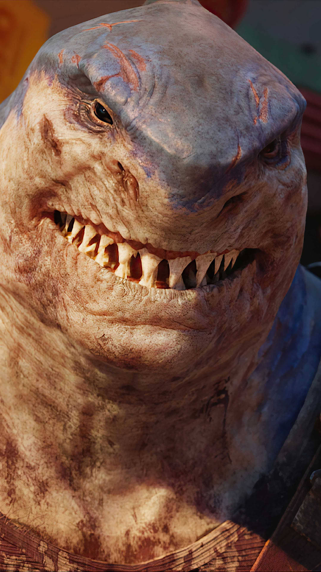 King Shark 2160X3840 Wallpaper and Background Image