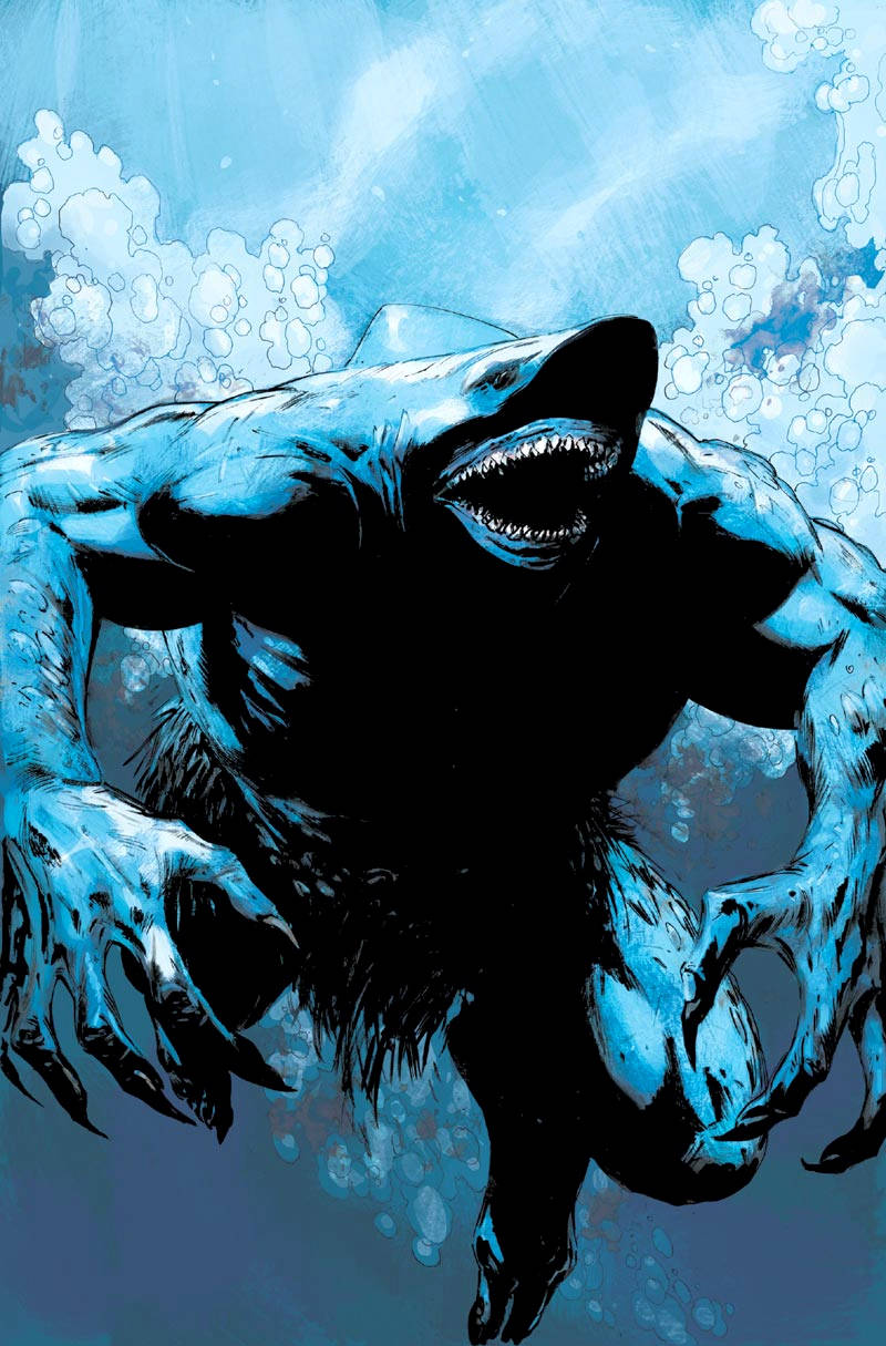 King Shark 800X1215 Wallpaper and Background Image